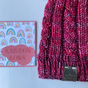 Berry Crush Newborn toque