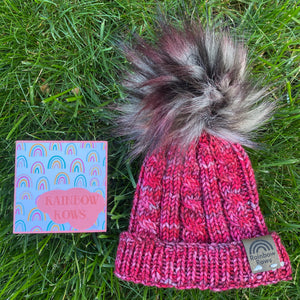 Berry Crush Newborn toque