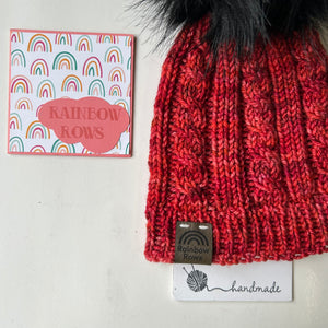 Lipstick Red Newborn Toque