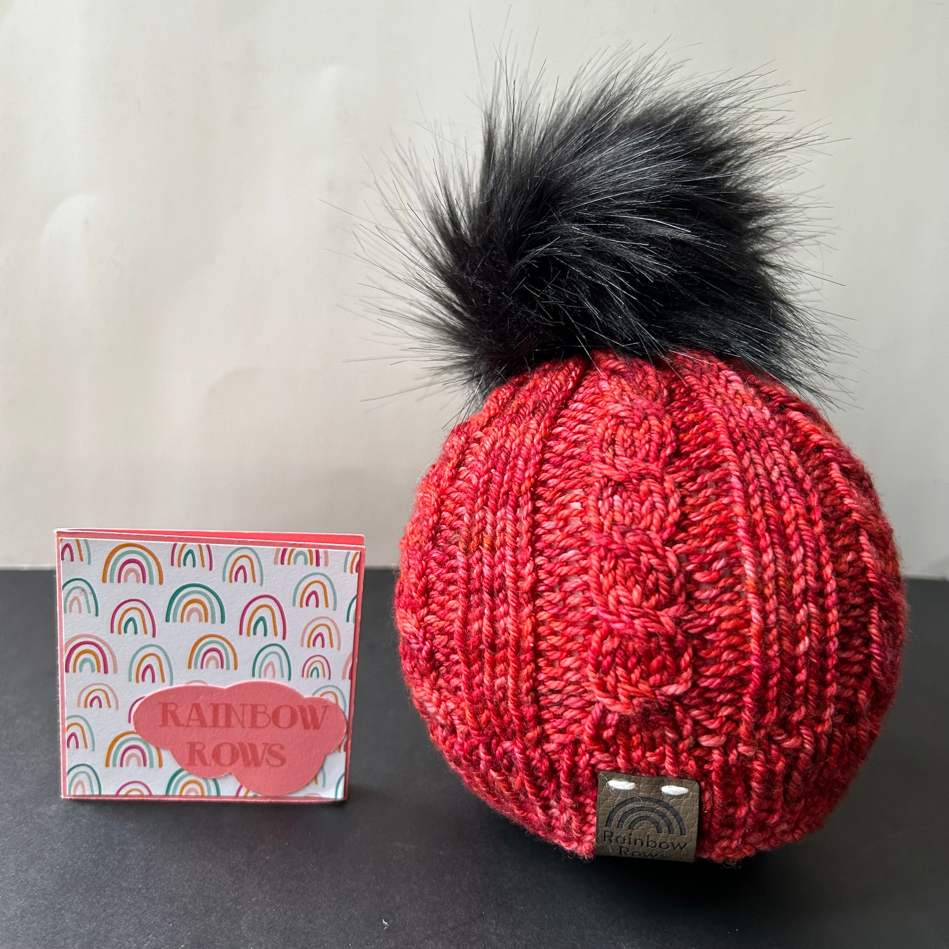 Lipstick Red Newborn Toque