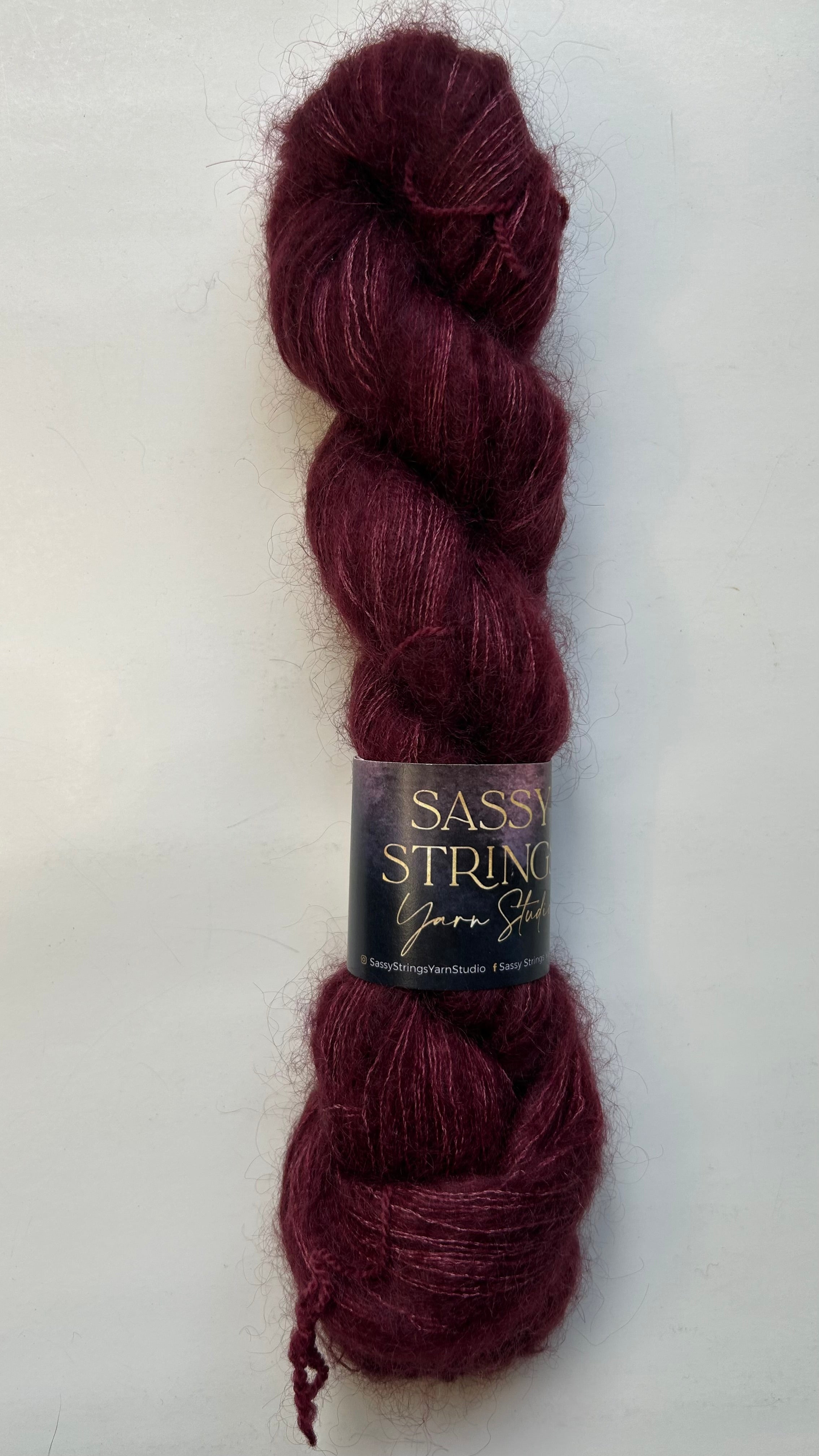 Twilight Lavender - Sassy Mohair - Sassy Strings Yarn Studio