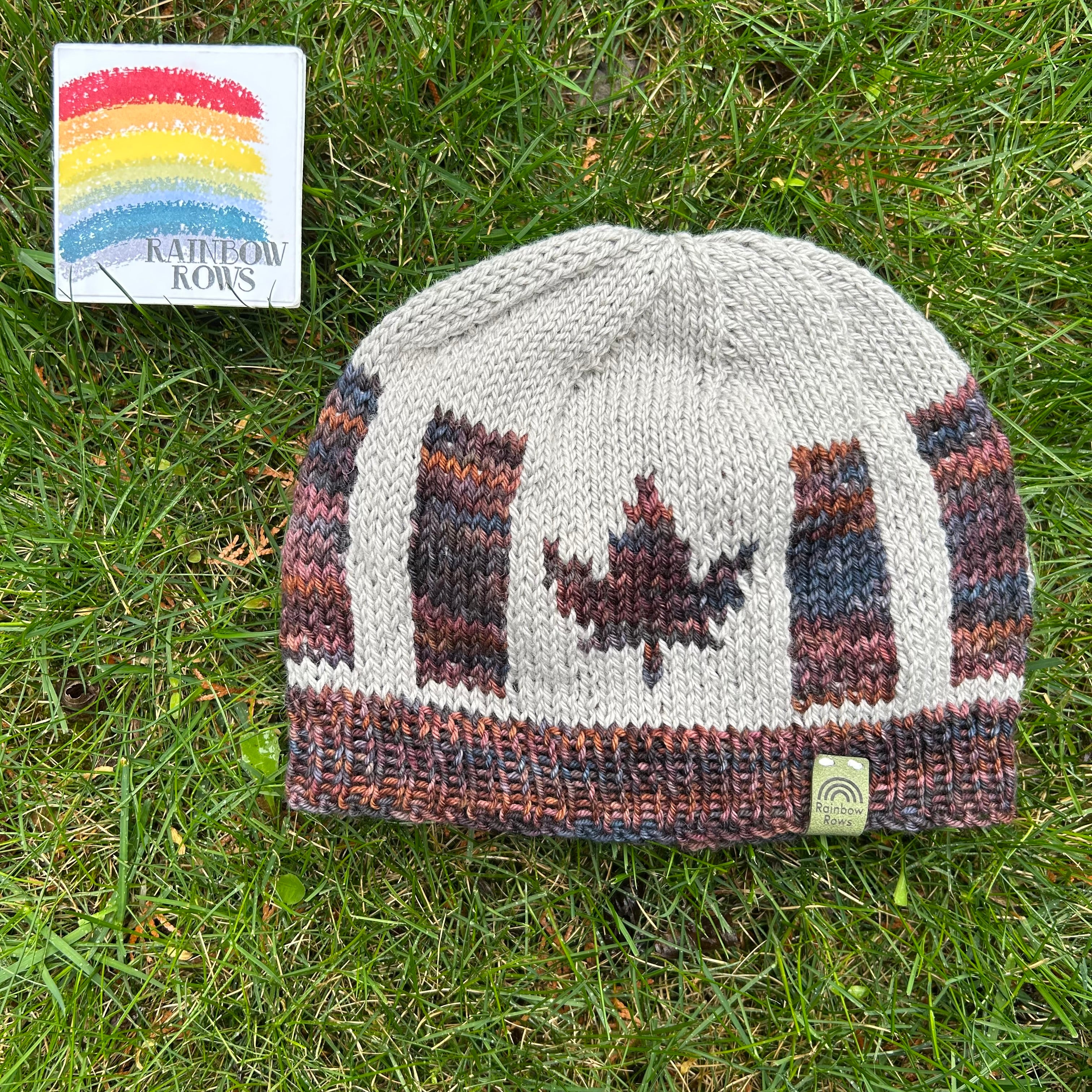 Simple Canadian Flag Beanie