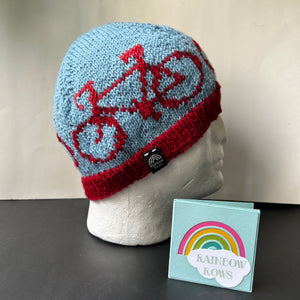A Wee Ride - Red Bike Beanie