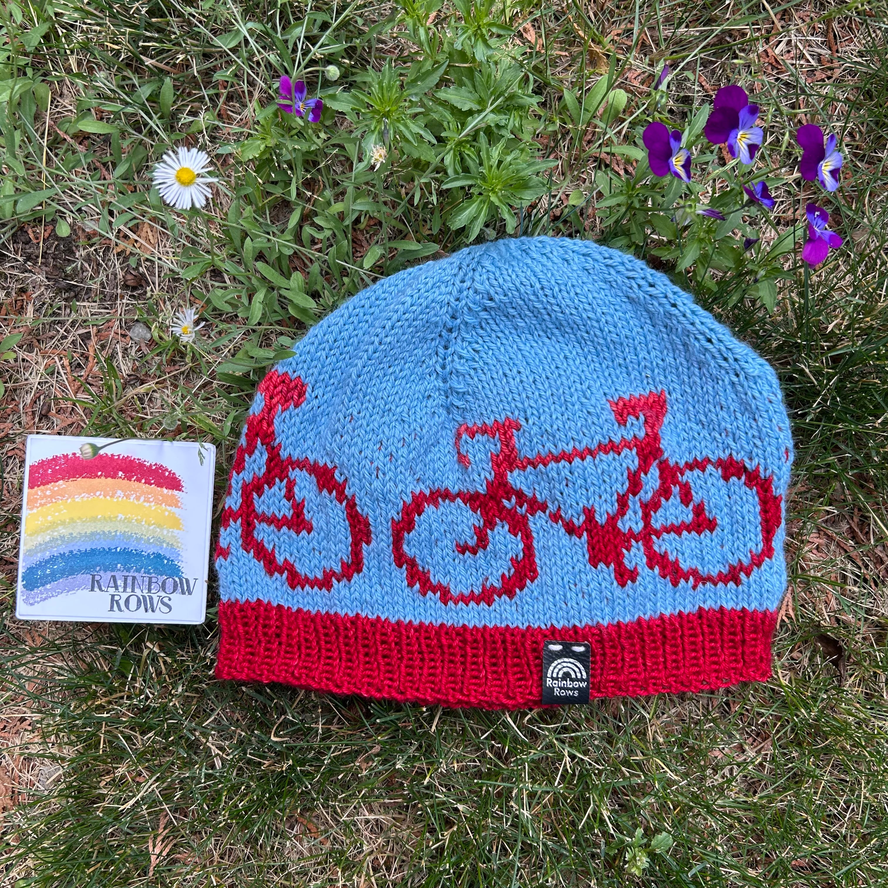 A Wee Ride - Red Bike Beanie