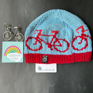 A Wee Ride - Red Bike Beanie