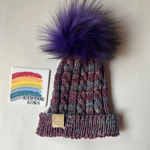 Jewel Cable Child Toque