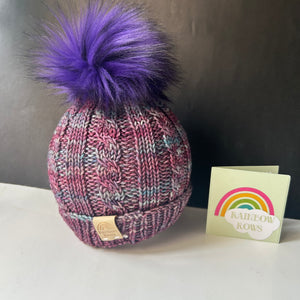 Jewel Cable Child Toque