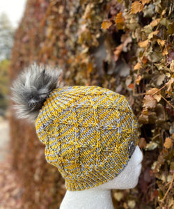 Yellow Lichen Myra Hat