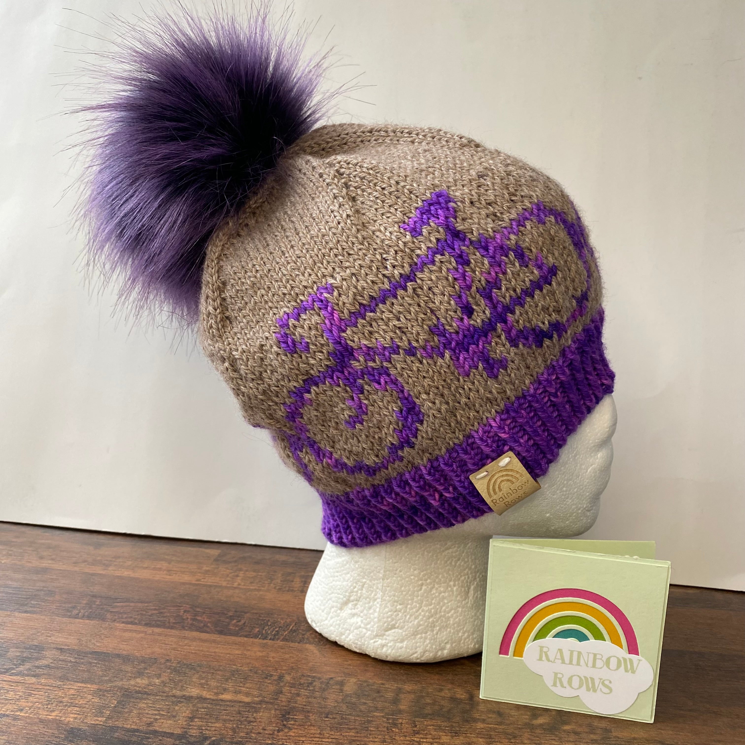 Purple Bike Wee Ride Toque - Women's