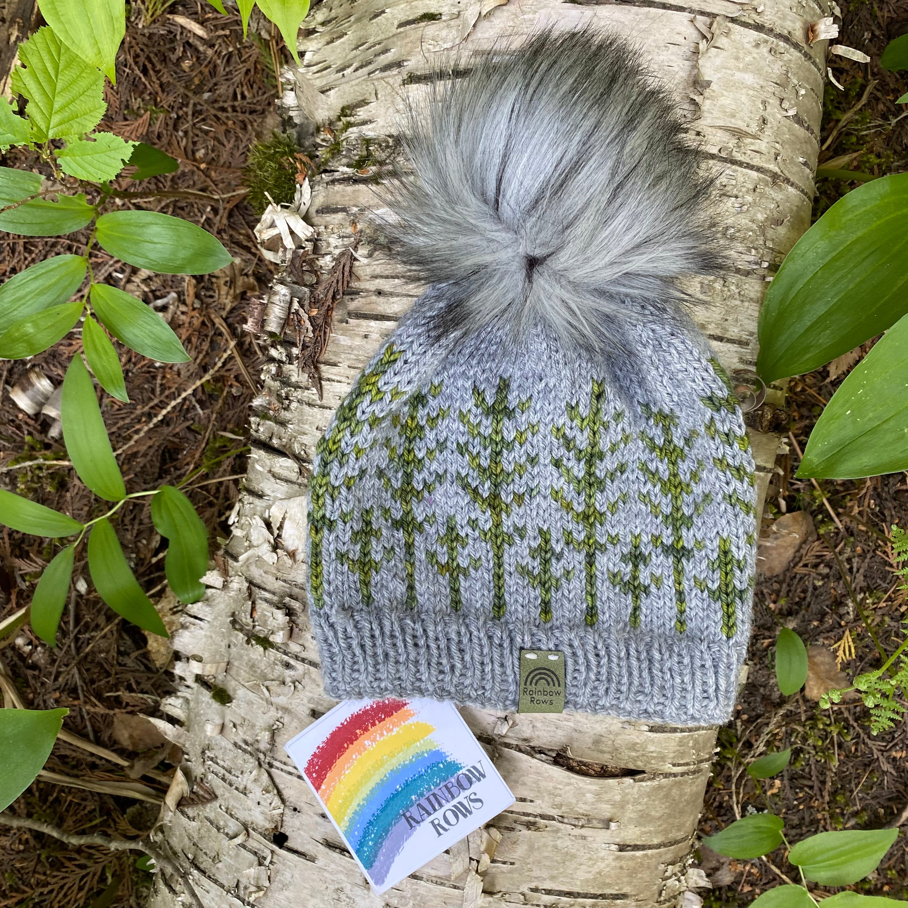 Grey Banff Child Tree Toque