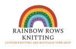 Rainbow Rows Knitting