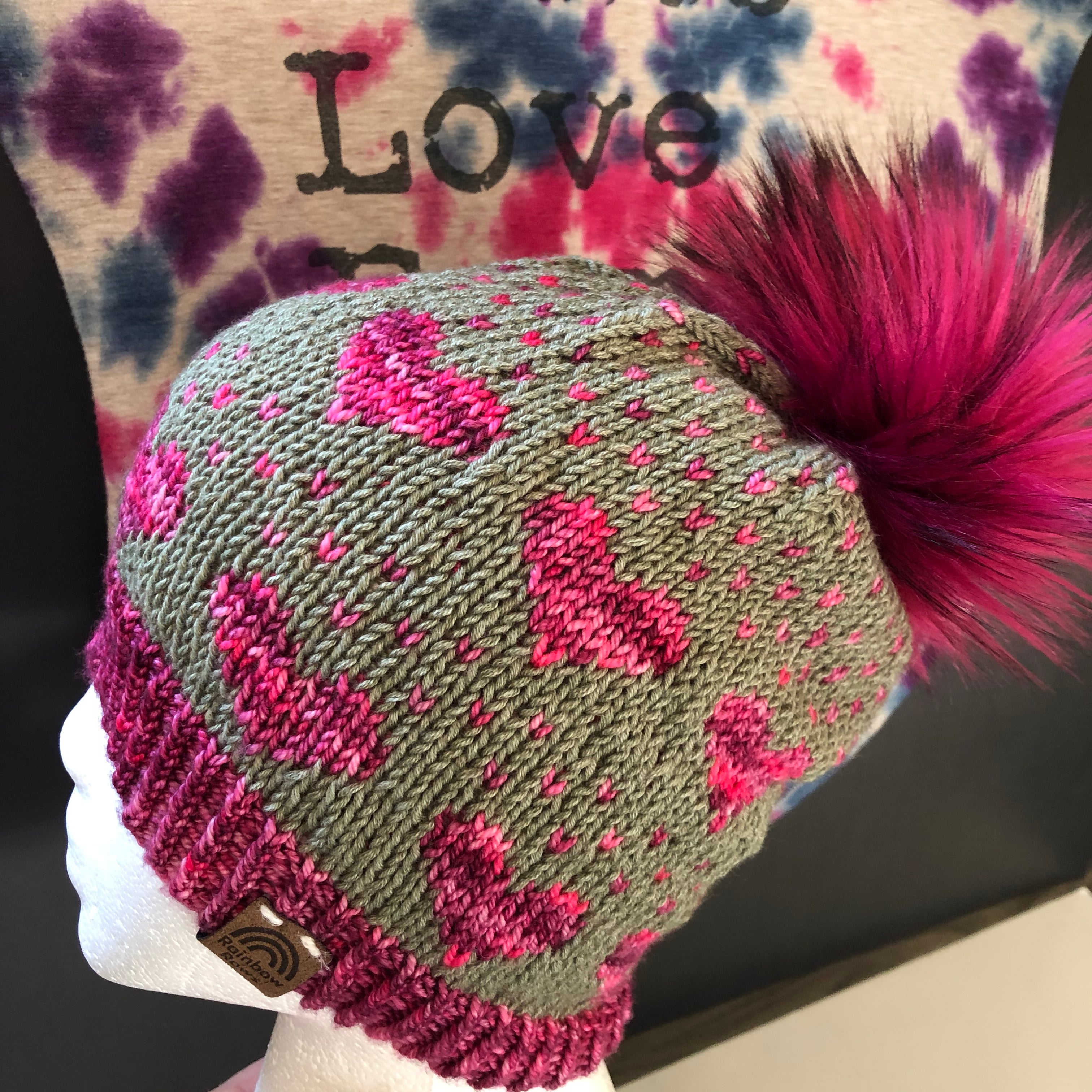 The LOVE Beanie _ Knitting Pattern