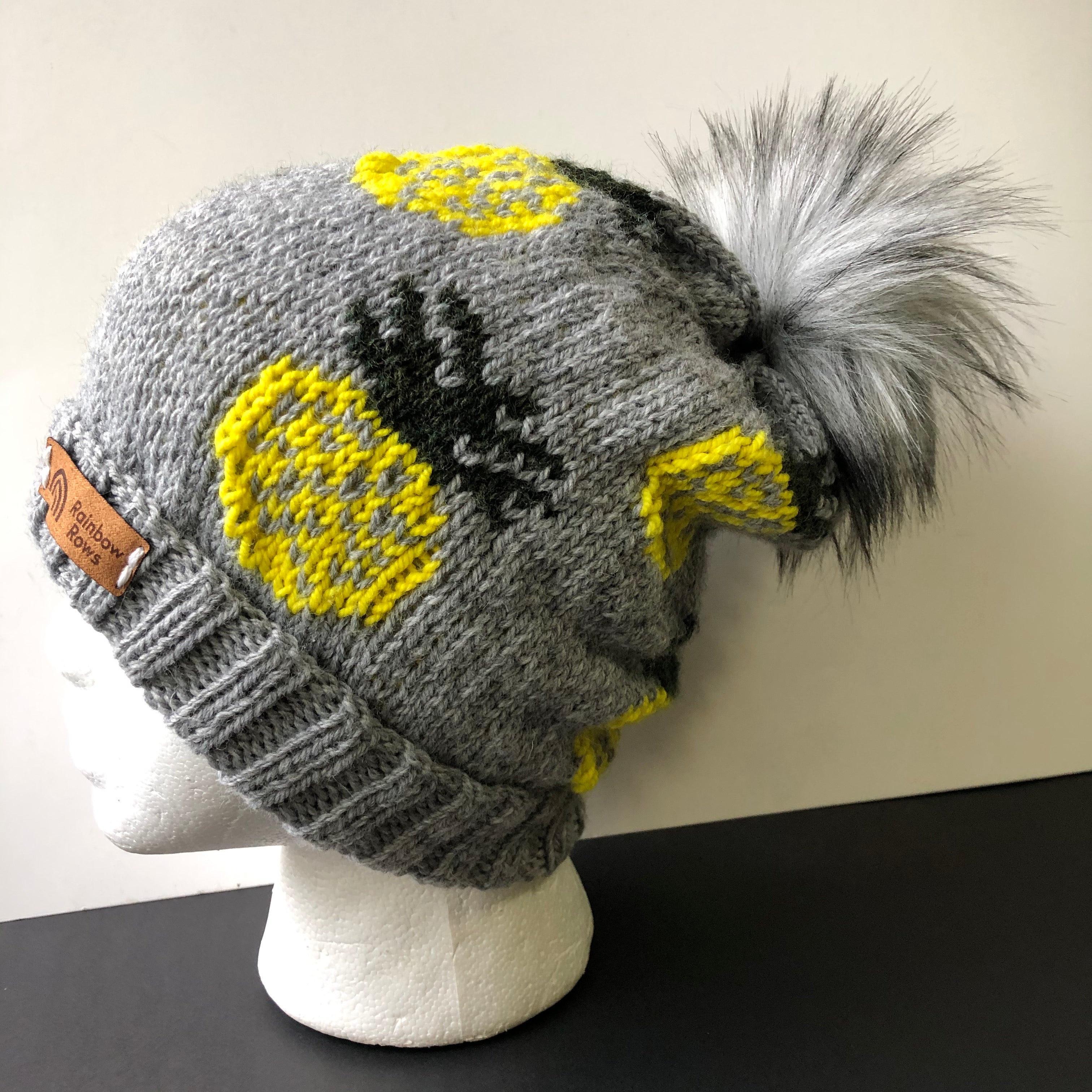 Toque Patterns Tropical Pineapple Toque_ Knitting Pattern – Rainbow Rows Knitting
