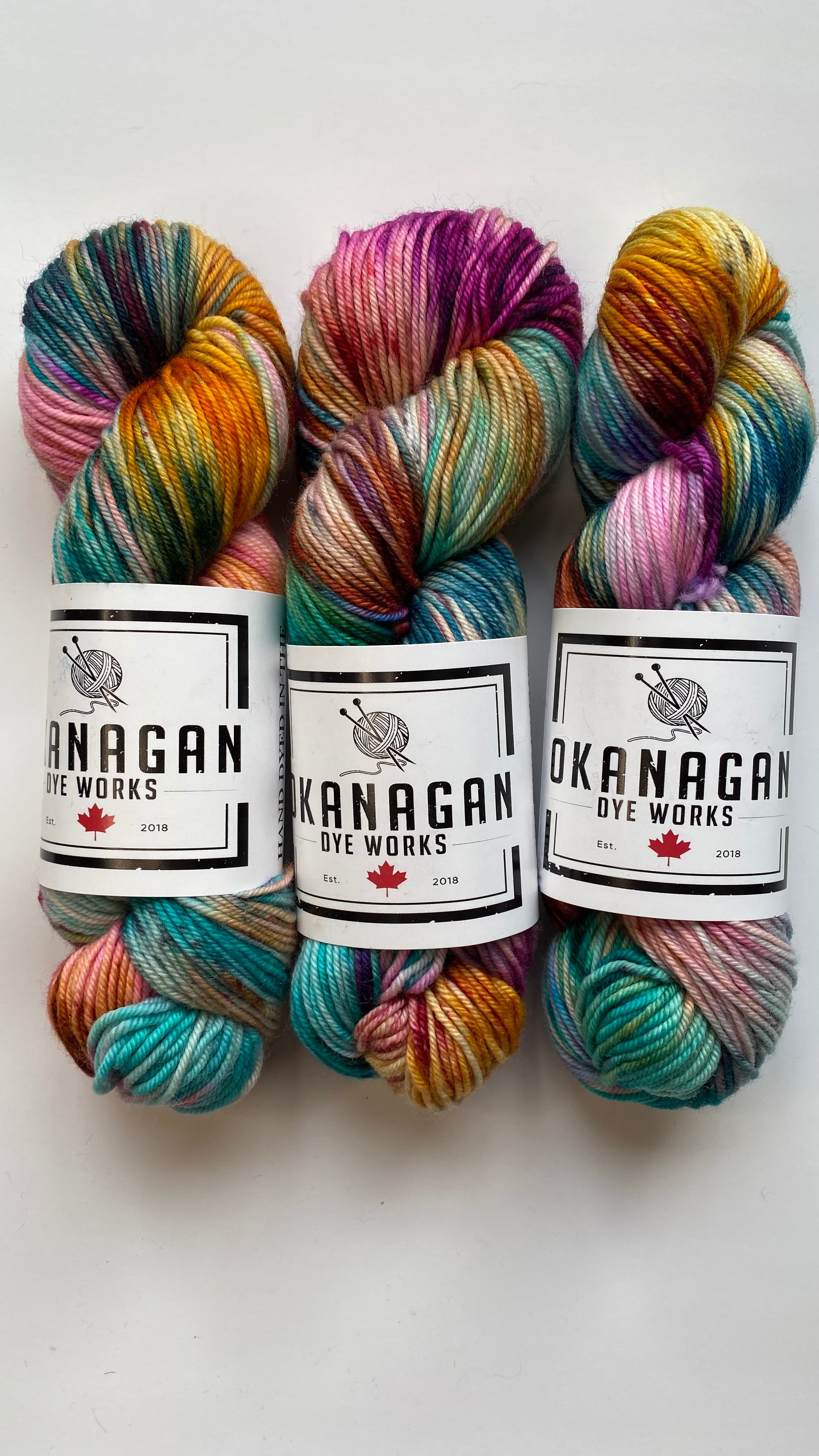 Unconditional Love - Worsted - Okanagan Dye Works