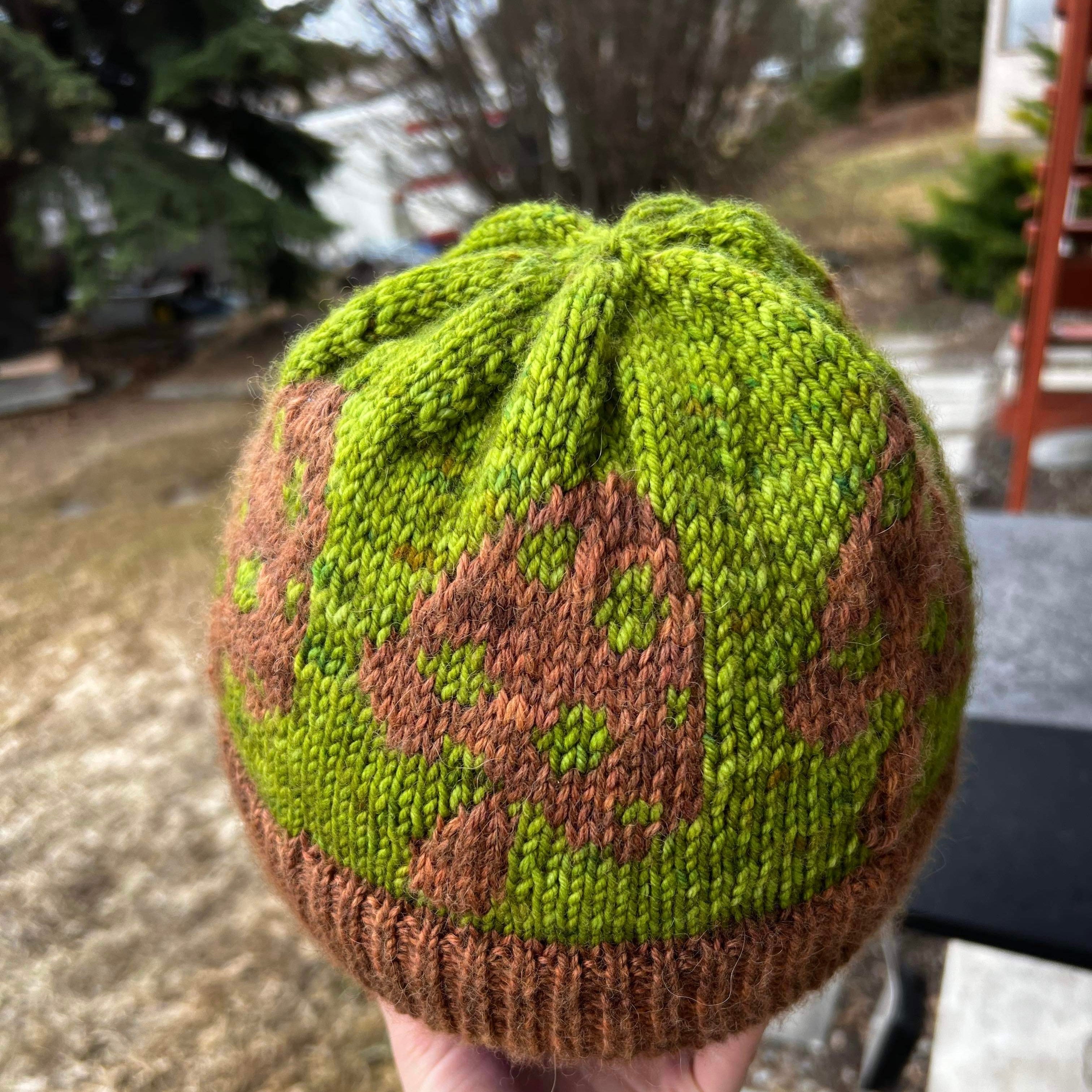 Mushroom Toque & Beanie (two styles in one pattern) _ Knitting Pattern