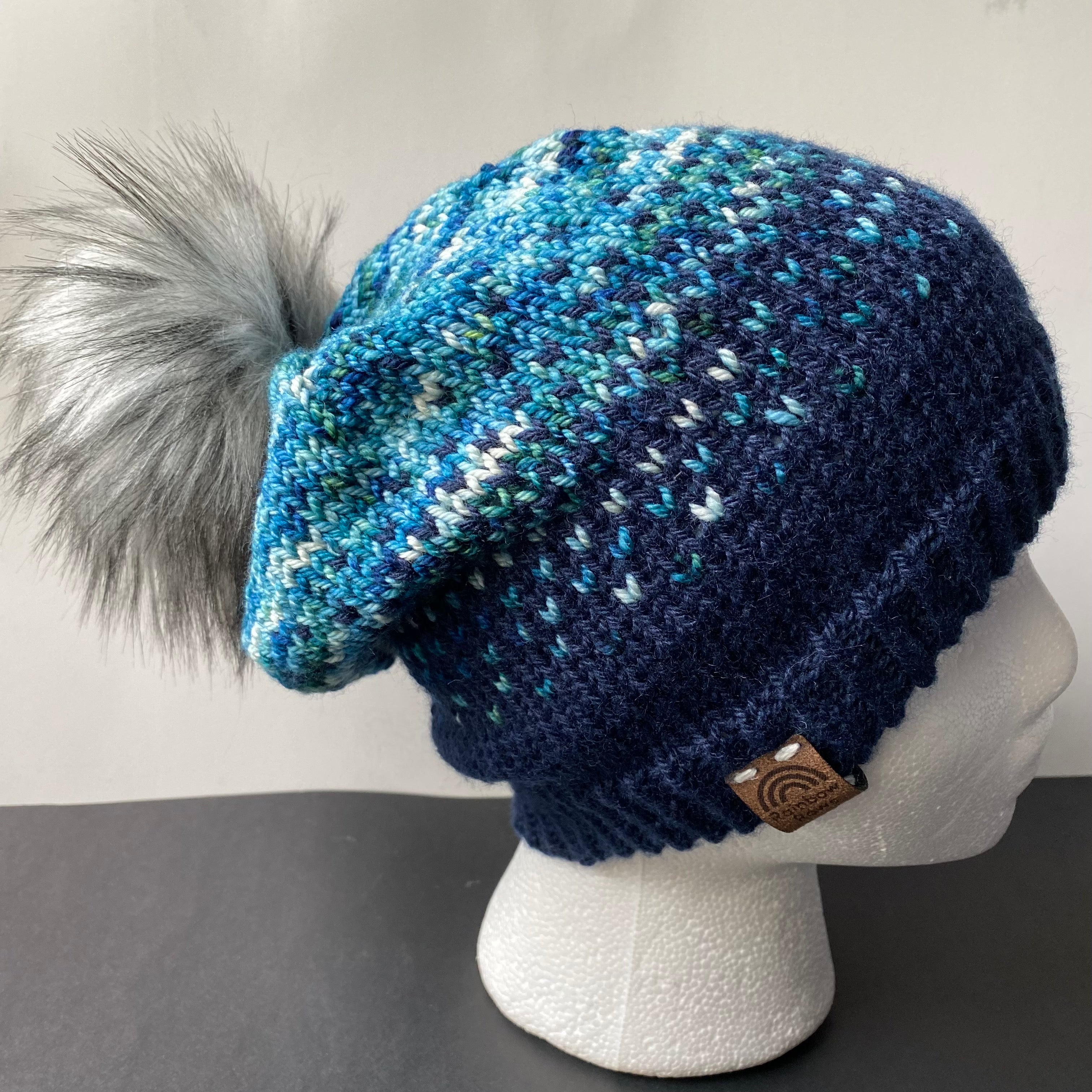 Sparkle Toque Speckled Colour Fade toque - Women – Rainbow Rows Knitting