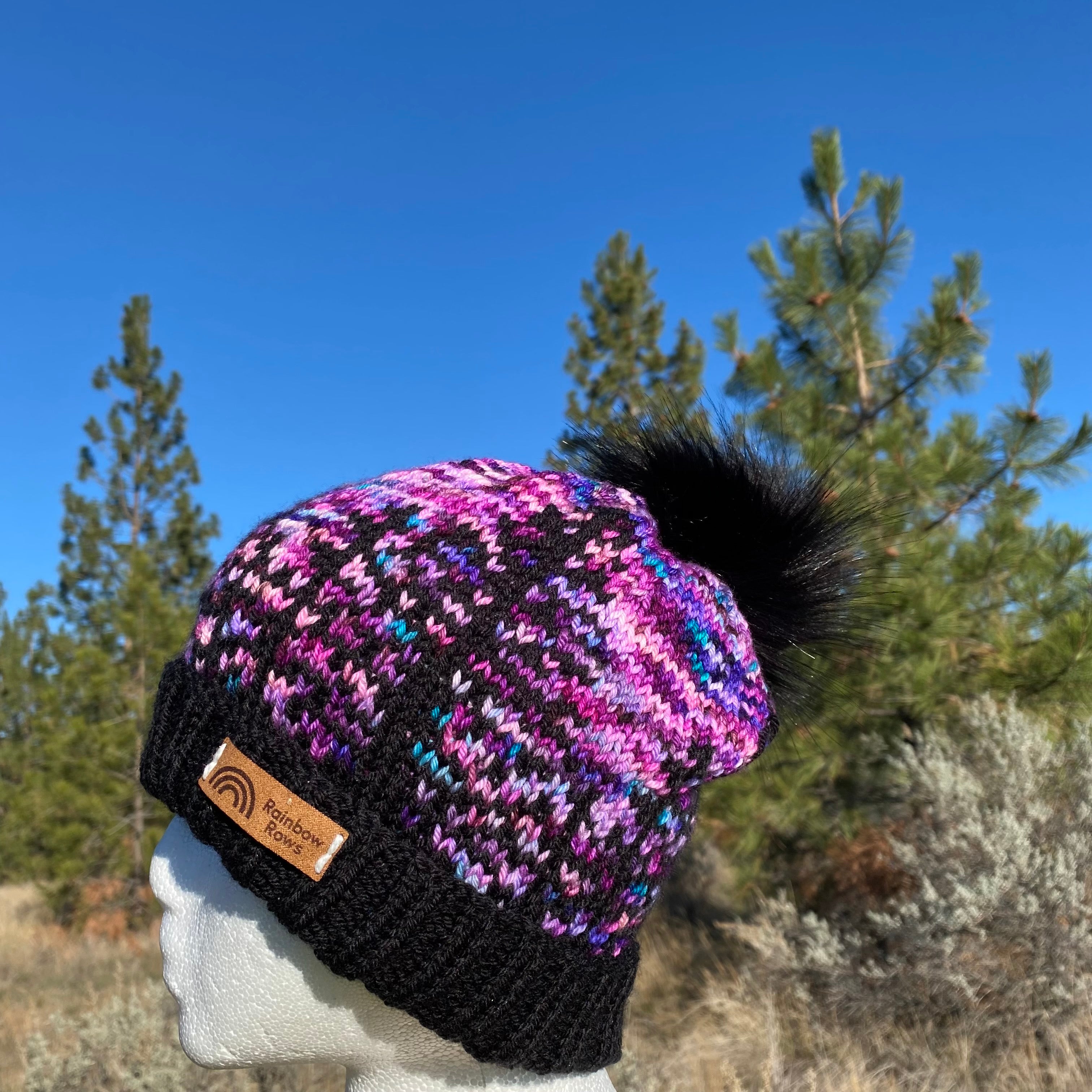 Toque Ladies Alaska Tree Toque - Women – Rainbow Rows Knitting