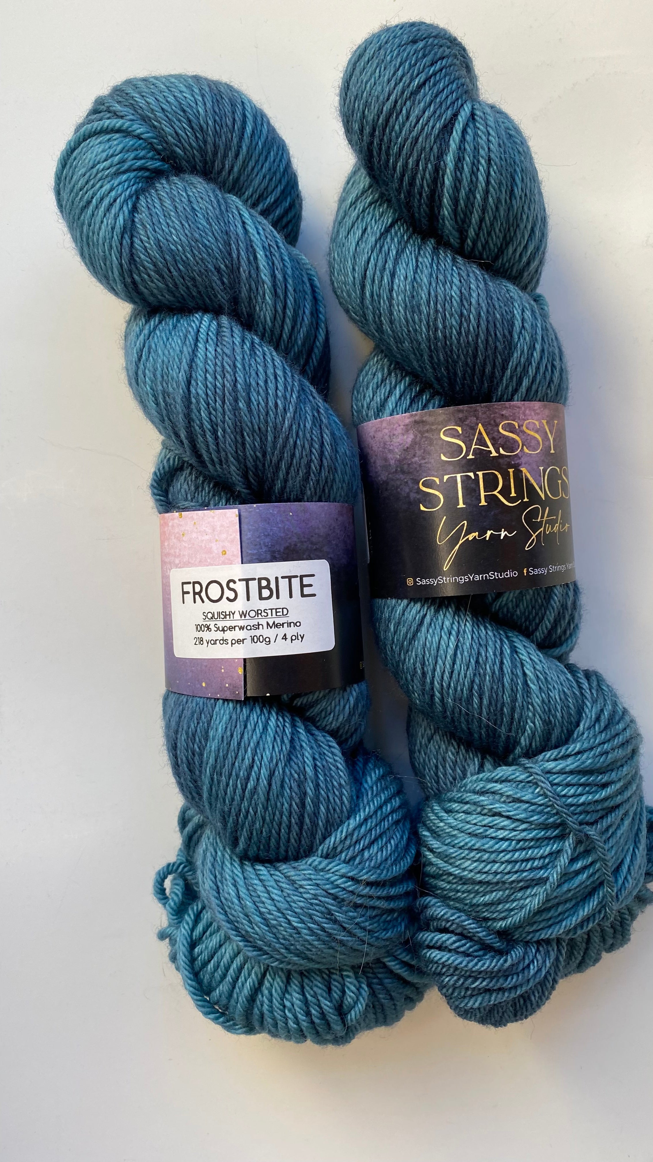 Frostbite - Worsted - Sassy Strings Yarn Studio