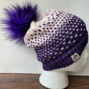 Speckle Fade Toque _ Knitting Pattern