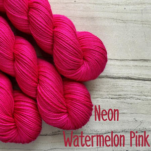 Neon Watermelon - Bulky - Rose Hill Yarns