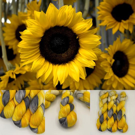 Sunflower Fields Forever - DK - Arcane Fibre Works